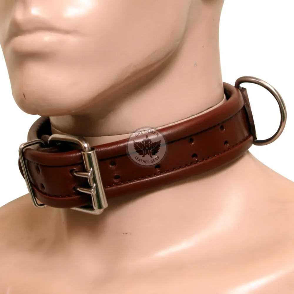 Soft Leather Posture Collar, Leather Posture Collar for Bondage, Leather BDSM collar, Leather Bondage Collar, Leather Posture Collar