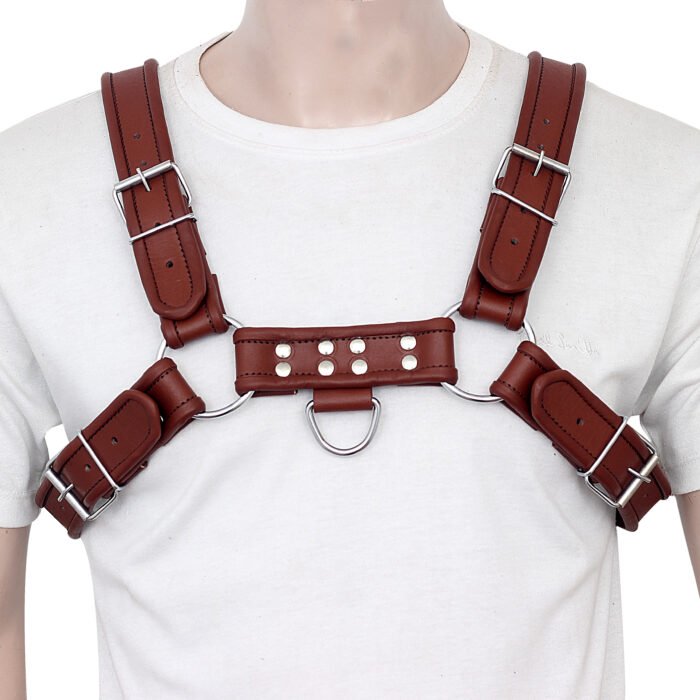 Gay Leather Chest Harness