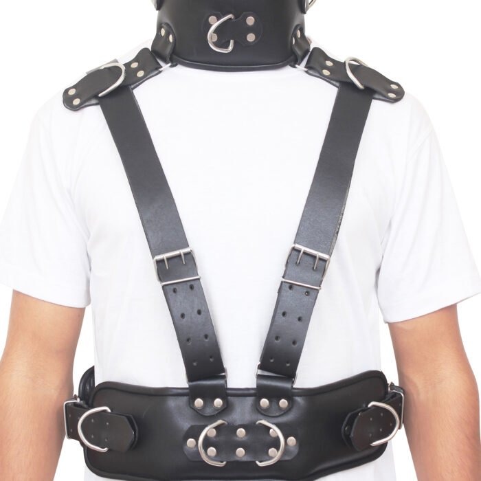 Full Body Roman Leather Bondage Harness