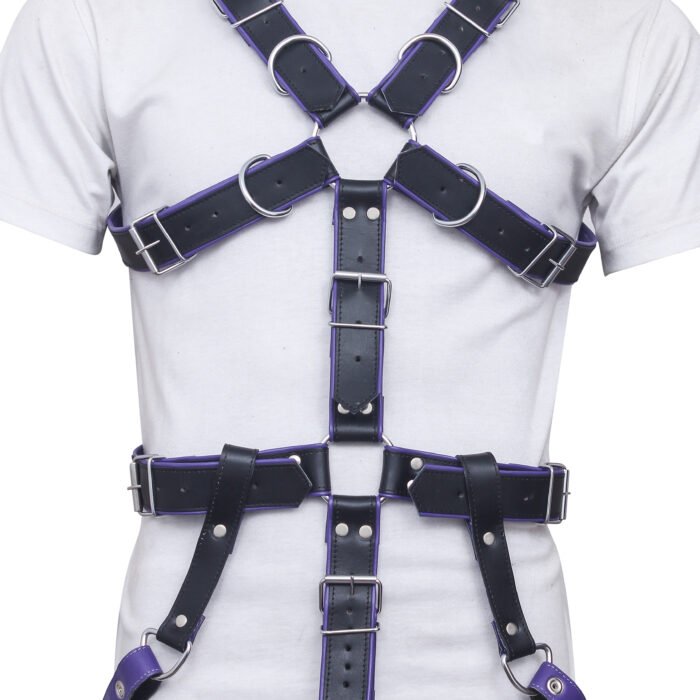 Genuine Leather Full Body Gay Harness