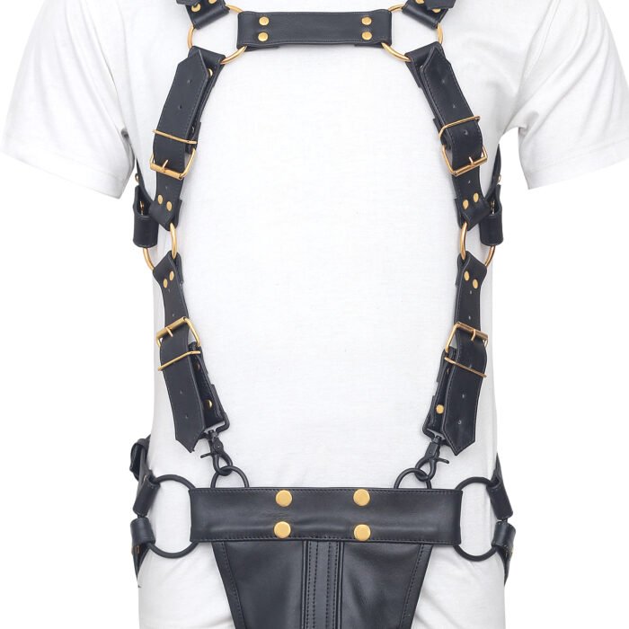 Bold and Stylish Jockstrap with Harness