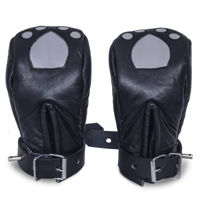 Leather Bondage Mittens
