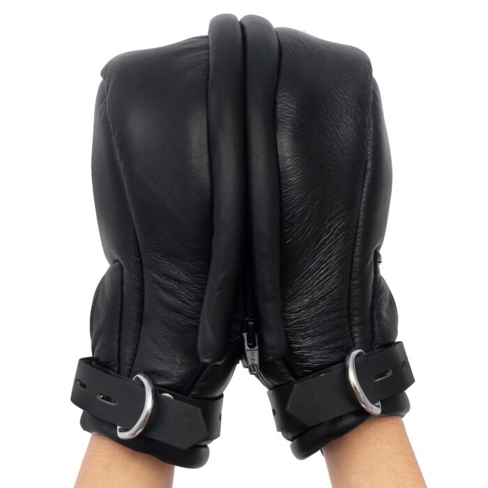 Locking Mittens with Zipped Palm
