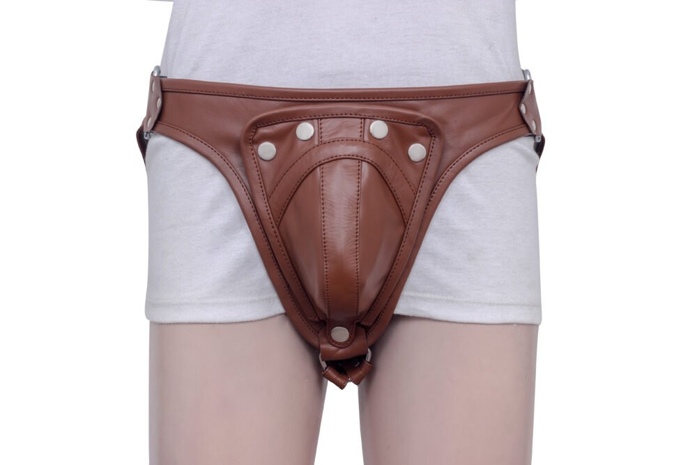 Mens Leather Jockstrap