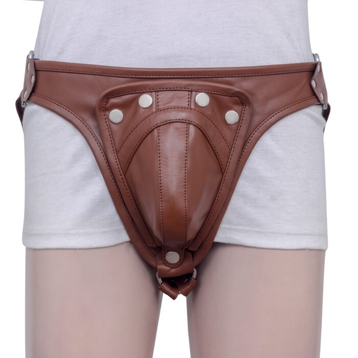 Mens Leather Jockstrap