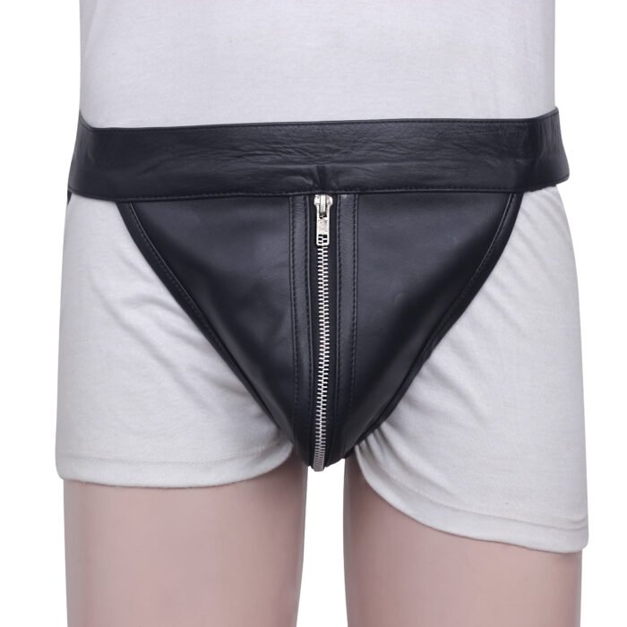 Handcrafted Leather Jockstrap For Men