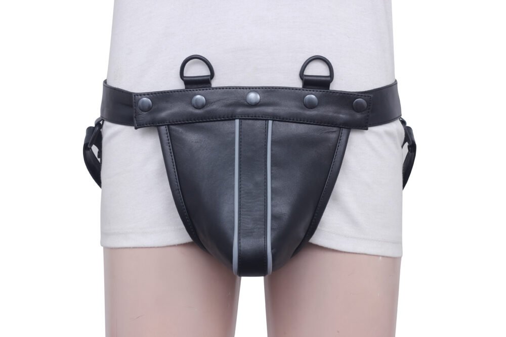 Genuine Leather Jockstrap for Adults