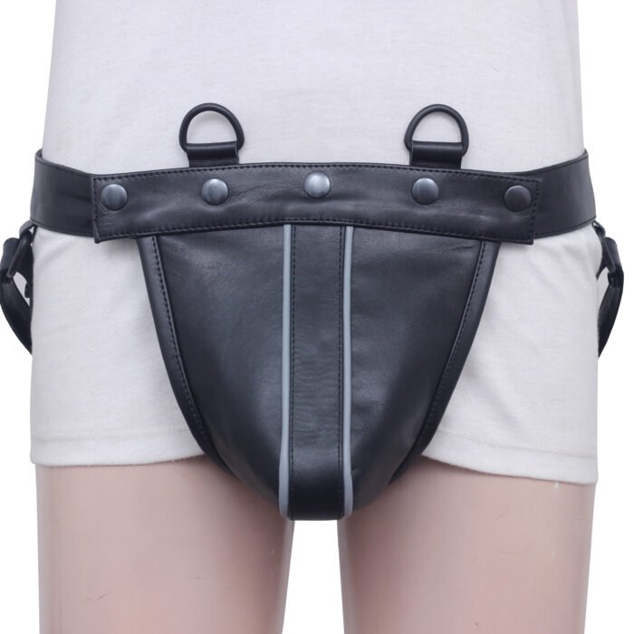 Genuine Leather Jockstrap for Adults