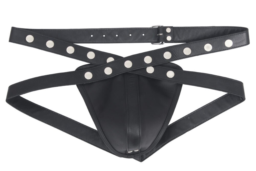 Handmade Genuine Leather Jockstrap for Men