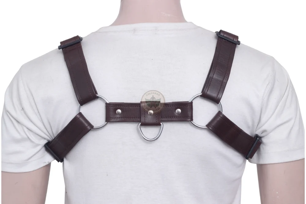 Chest Harness for Men, Leather Harness, BDSM harness, leather bondage harness