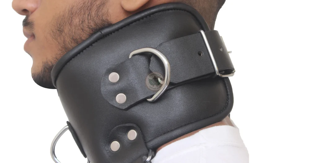 Leather chest harness, leather harness, men wearing harness on chest, leather harness for men, leather bondage harness