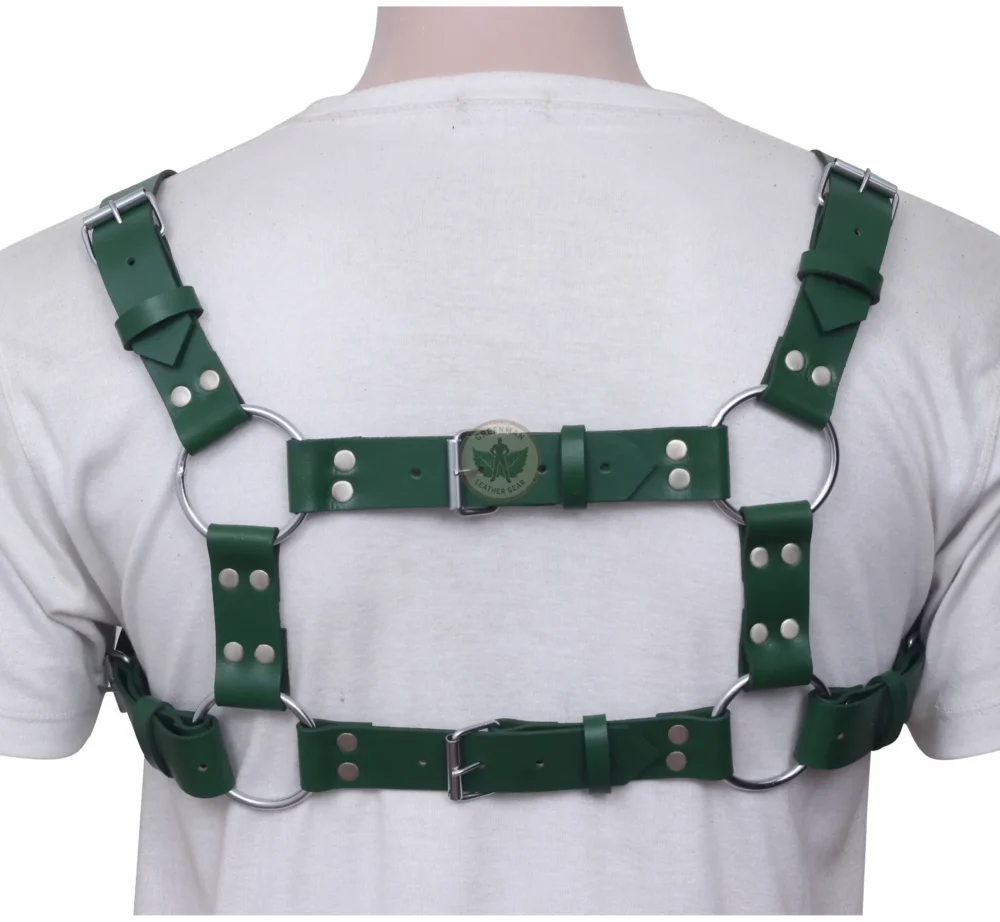 Gay Men harness, Chest Harness for Men, Leather Harness, unnisex harness, leather bondage harness, adjustable harness