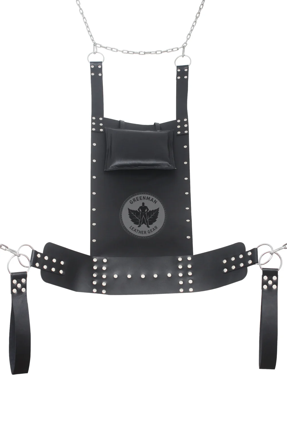 Heavy-Duty Leather Sex Swing, Leather sling, Leather sex sling, leather bondage sling, leather BDSM sling