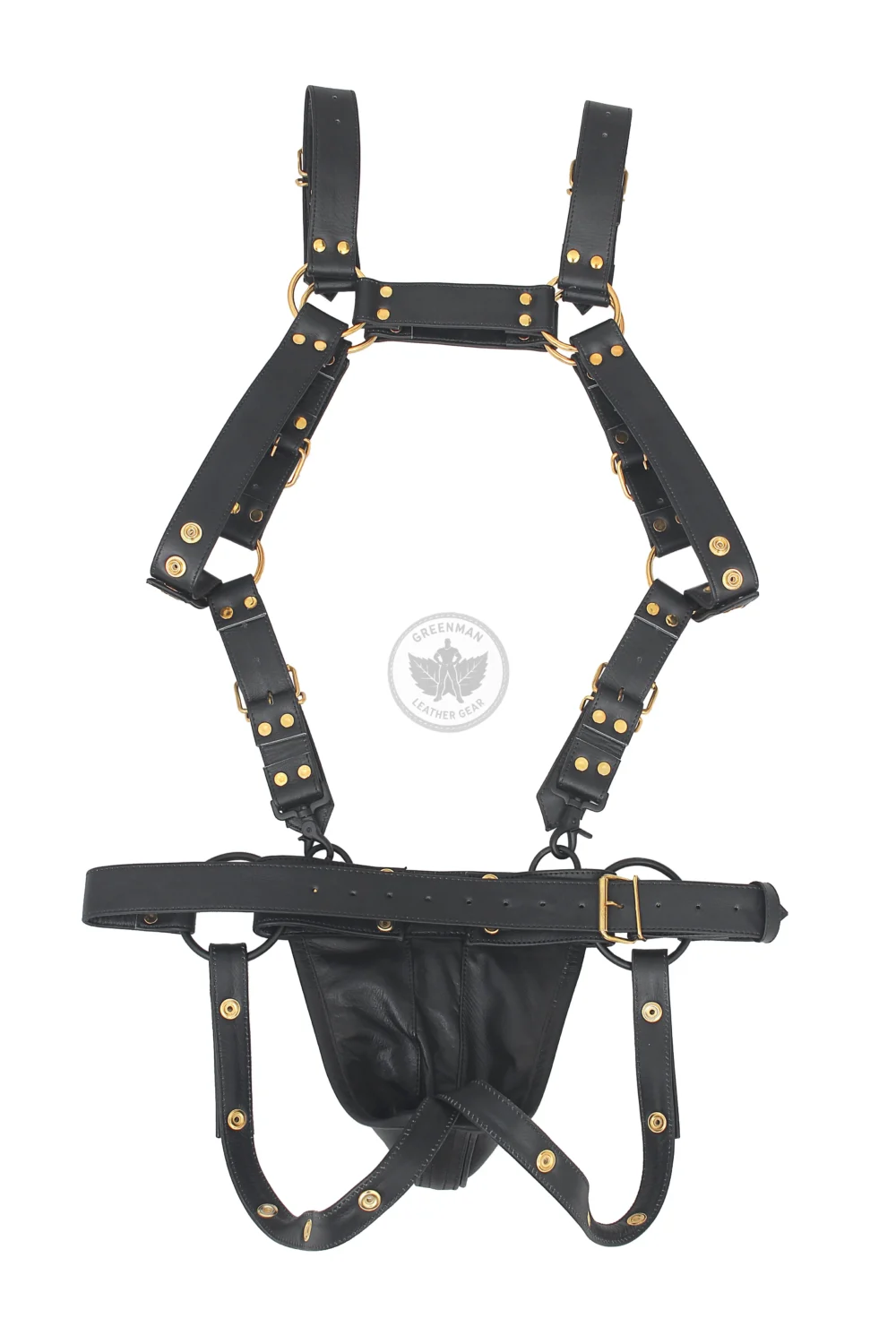 Jockstrap with Harness, Gay Jockstrap Harness, Leather Harness With Jockstrap, BDSM Harness for Men, Genuine Leather Cock Ring Harness For Men, Gay Leather Chest Harness, leather harness, men wearing harness on chest, leather harness for men, leather bondage harness