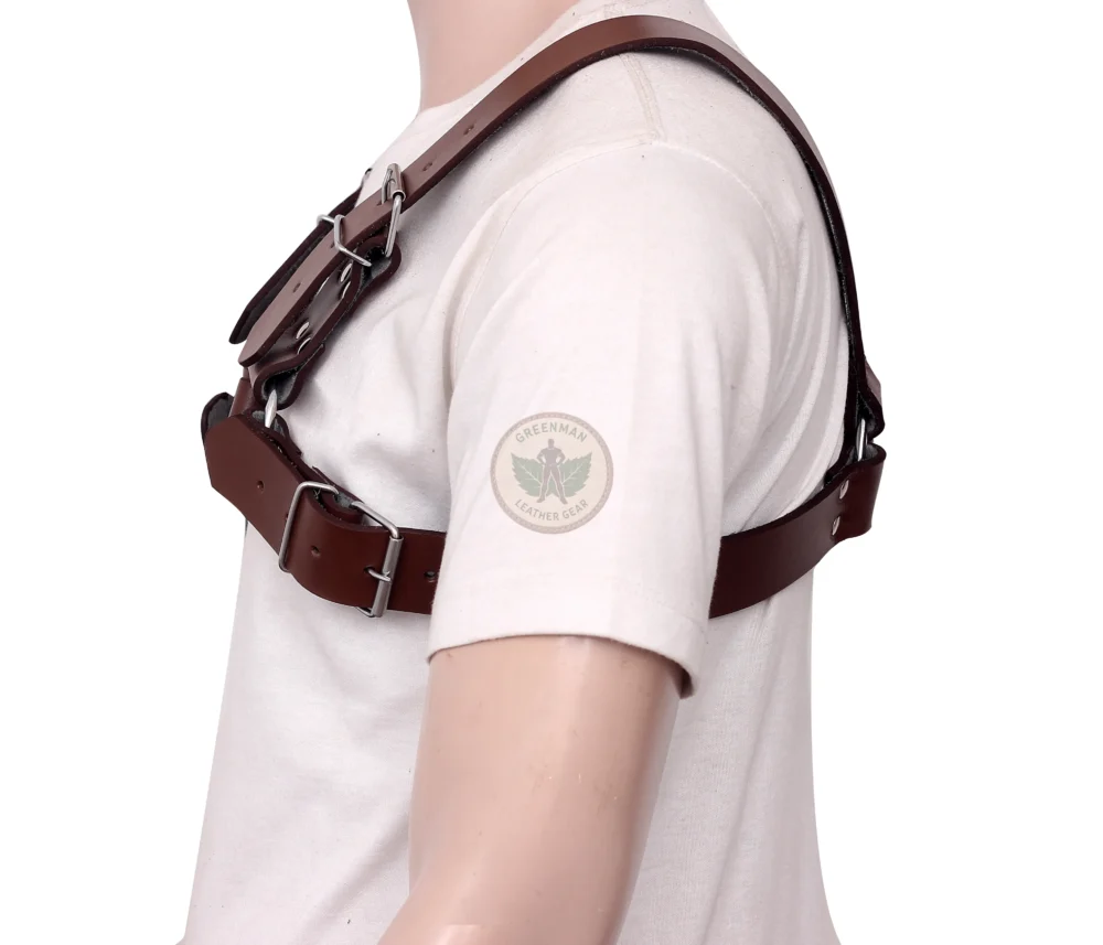 Leather Bondage Harness for Men, Leather Harness, Bondage Harness, BDSM Harness for men, Men Harness