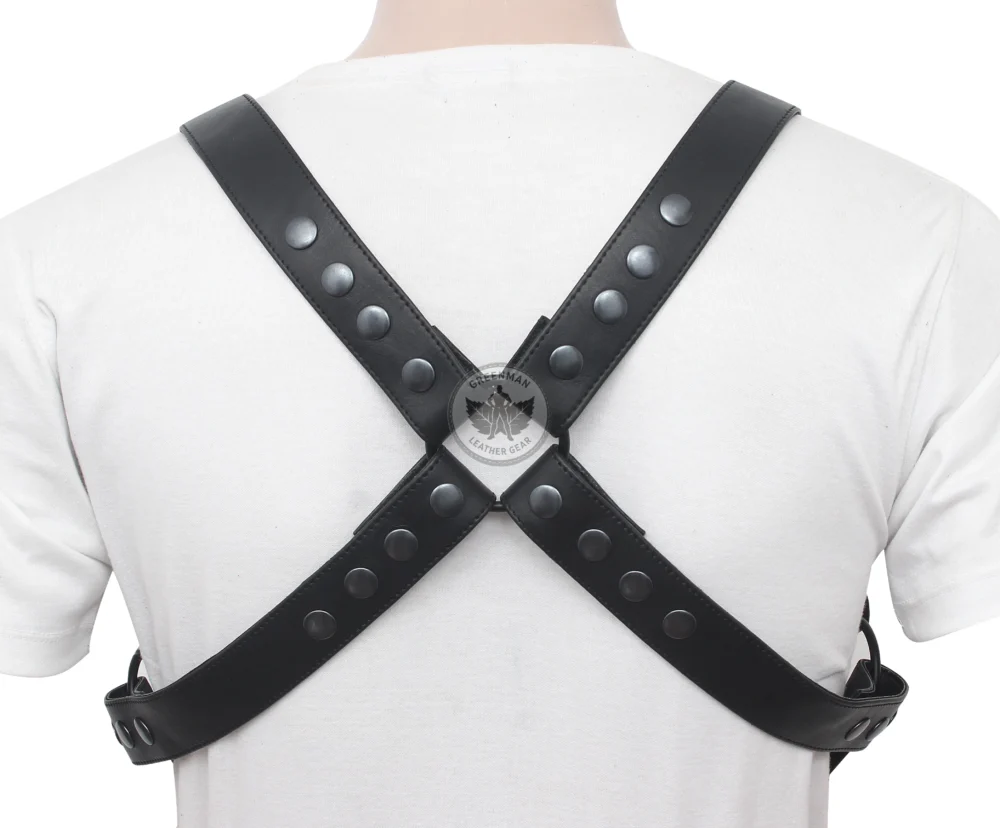 Jockstrap with Harness, Gay Jockstrap Harness, Leather Harness With Jockstrap, BDSM Harness for Men, Genuine Leather Cock Ring Harness For Men, Gay Leather Chest Harness, leather harness, men wearing harness on chest, leather harness for men, leather bondage harness