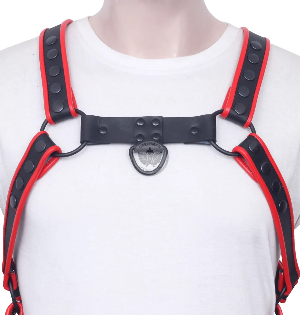 Jockstrap with Harness, Gay Jockstrap Harness, Leather Harness With Jockstrap, BDSM Harness for Men, Genuine Leather Cock Ring Harness For Men, Gay Leather Chest Harness, leather harness, men wearing harness on chest, leather harness for men, leather bondage harness