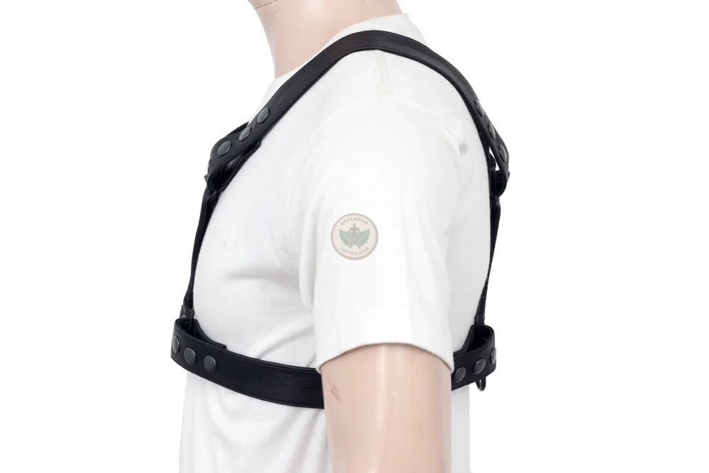 Chest Harness for Men, Leather Harness, unnisex harness, leather bondage harness, adjustable harness