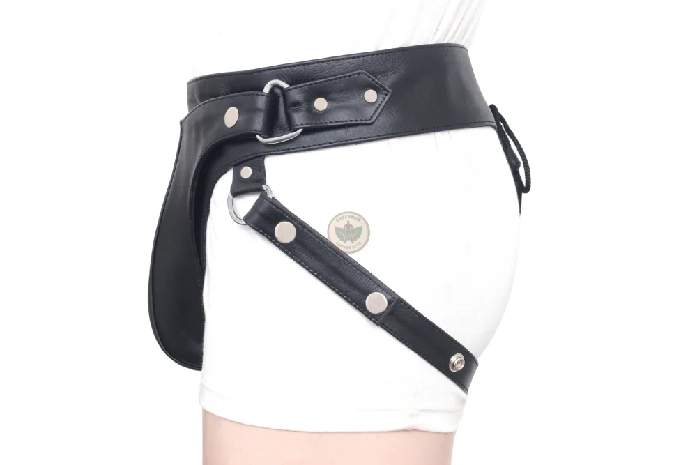 Leather Jockstrap, jockstrap for bondage, Jockstrap for men