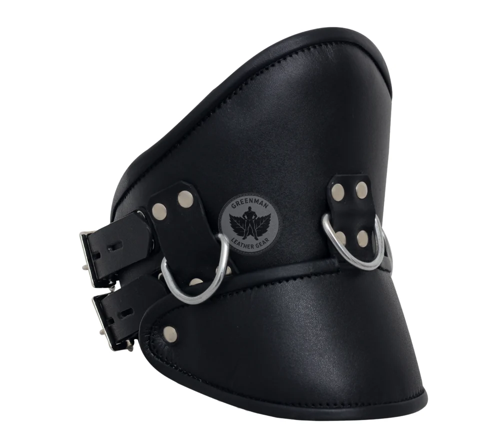 Soft Leather Posture Collar, Leather Posture Collar for Bondage, Leather BDSM collar, Leather Bondage Collar, Leather Posture Collar