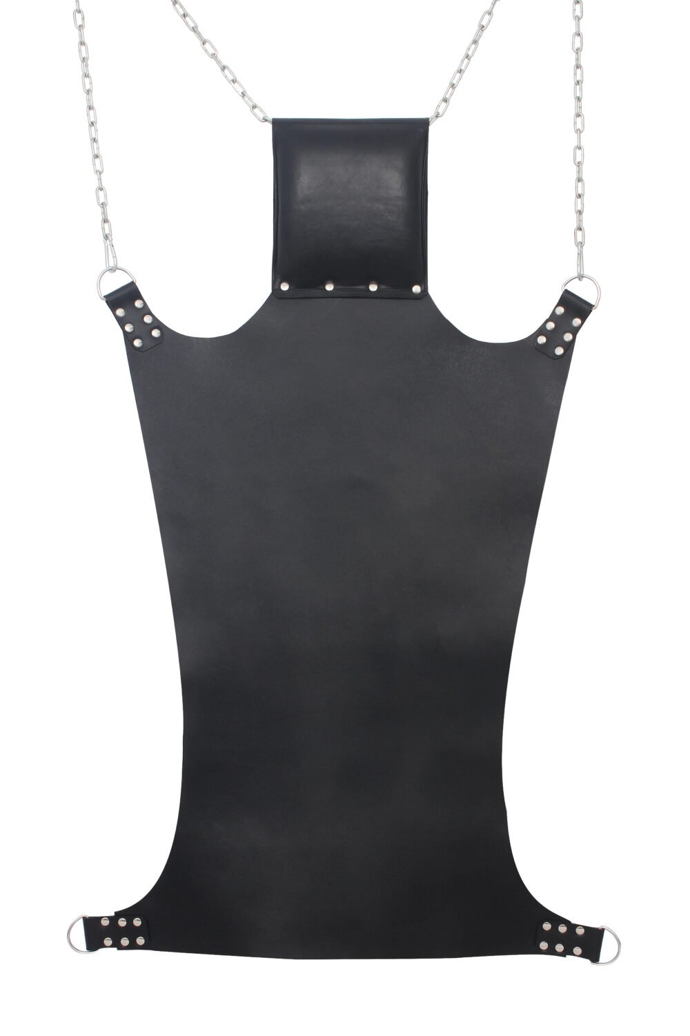 Premium Leather Sex Sling With Legs Loops
