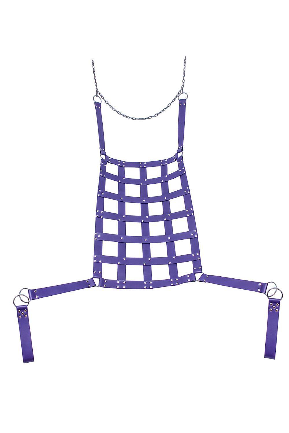 Premium Leather BDSM Swing Net
