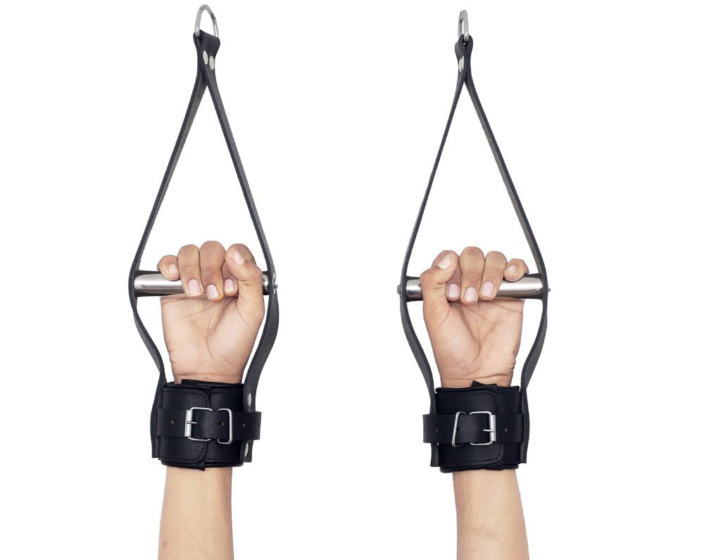 Handmade Leather Suspension Wrist Cuffs