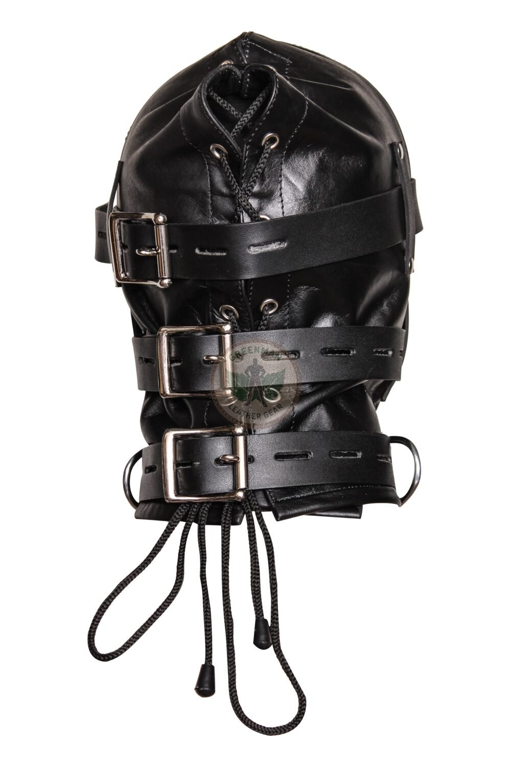 Leather Restraint Muzzle, Leather Muzzle Gag, Leather BDSM Gag