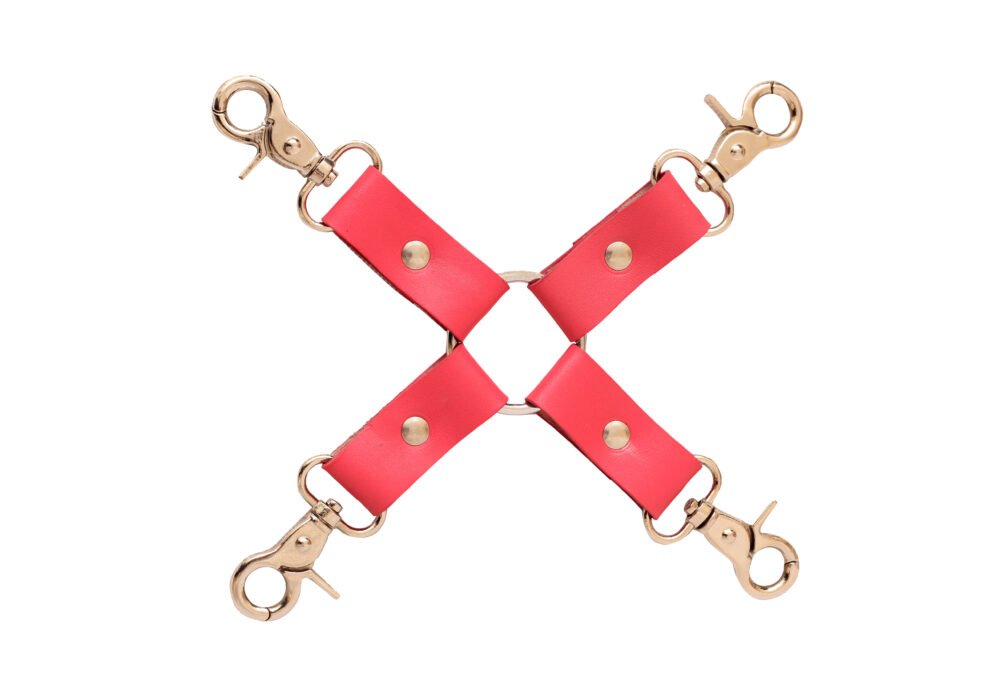 Exquisite Genuine Leather Hogtie for BDSM Enthusiasts