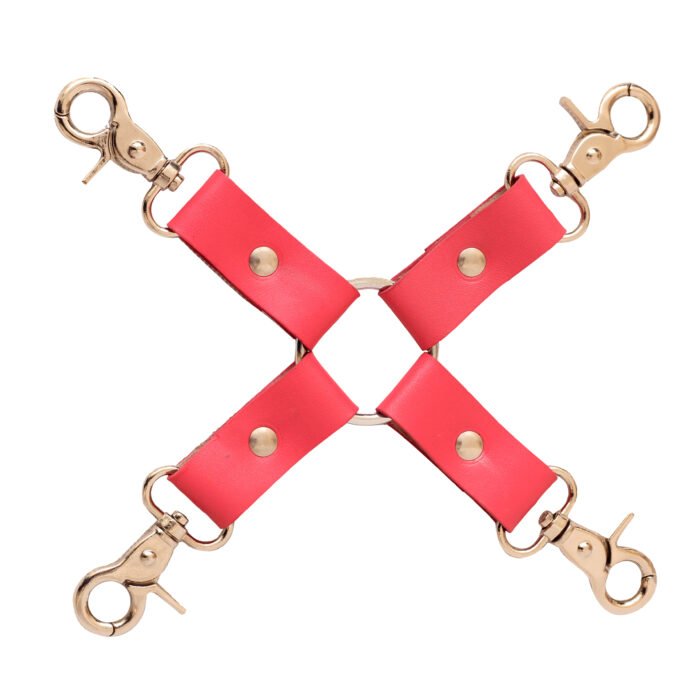 Exquisite Genuine Leather Hogtie for BDSM Enthusiasts