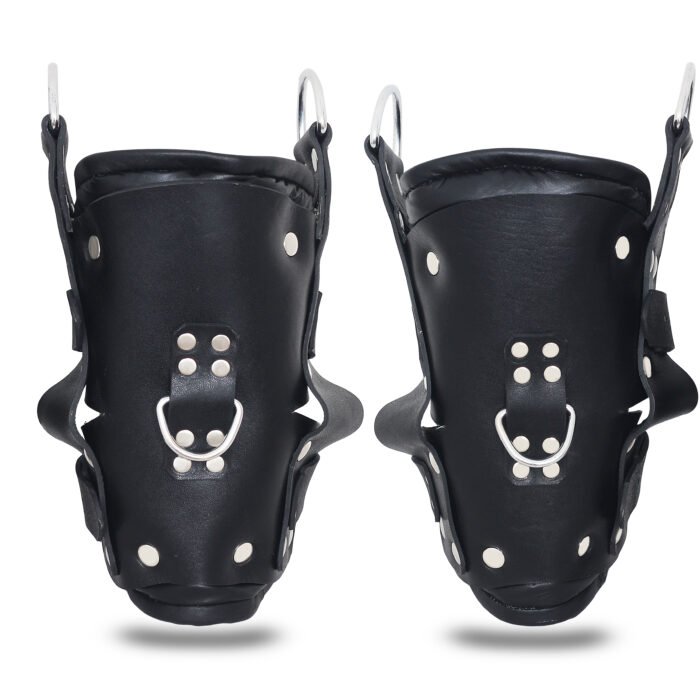 Leather Bondage Suspension Ankle Cuffs