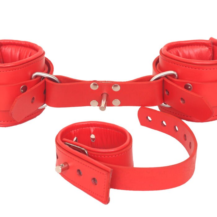 Leather Wrist to Ball Cuffs | BDSM Cuffs