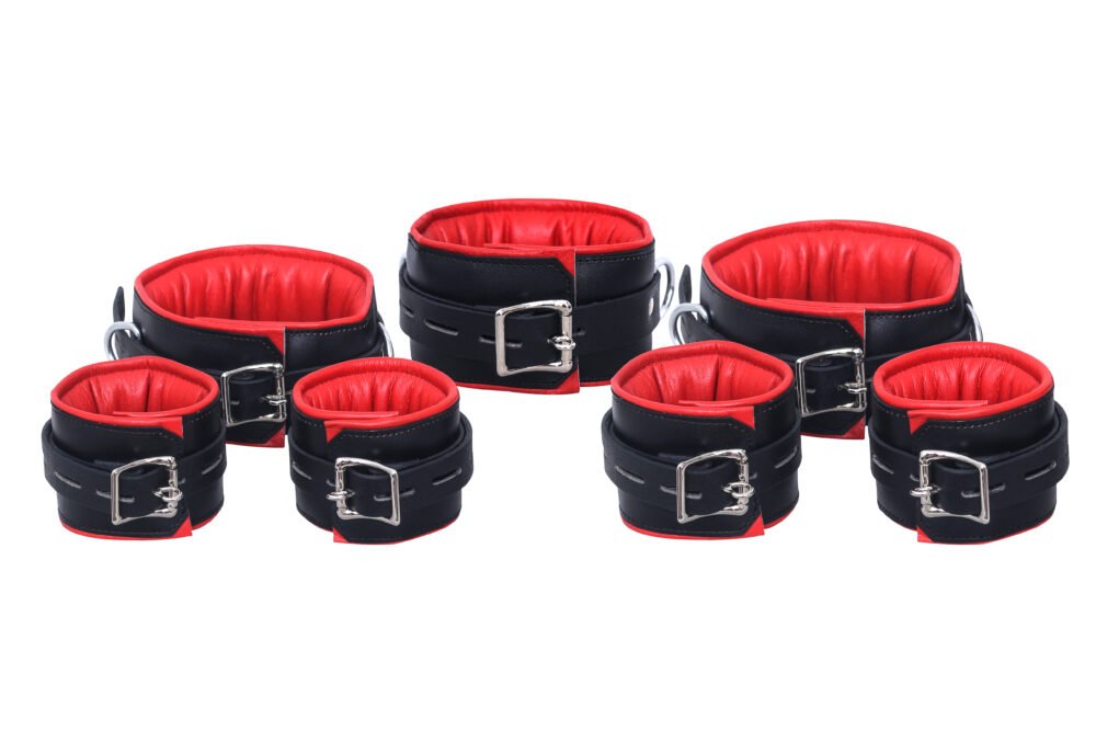 7 Gay Padded Leather Handcuffs