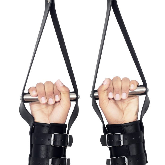 Handmade Leather Suspension Cuffs