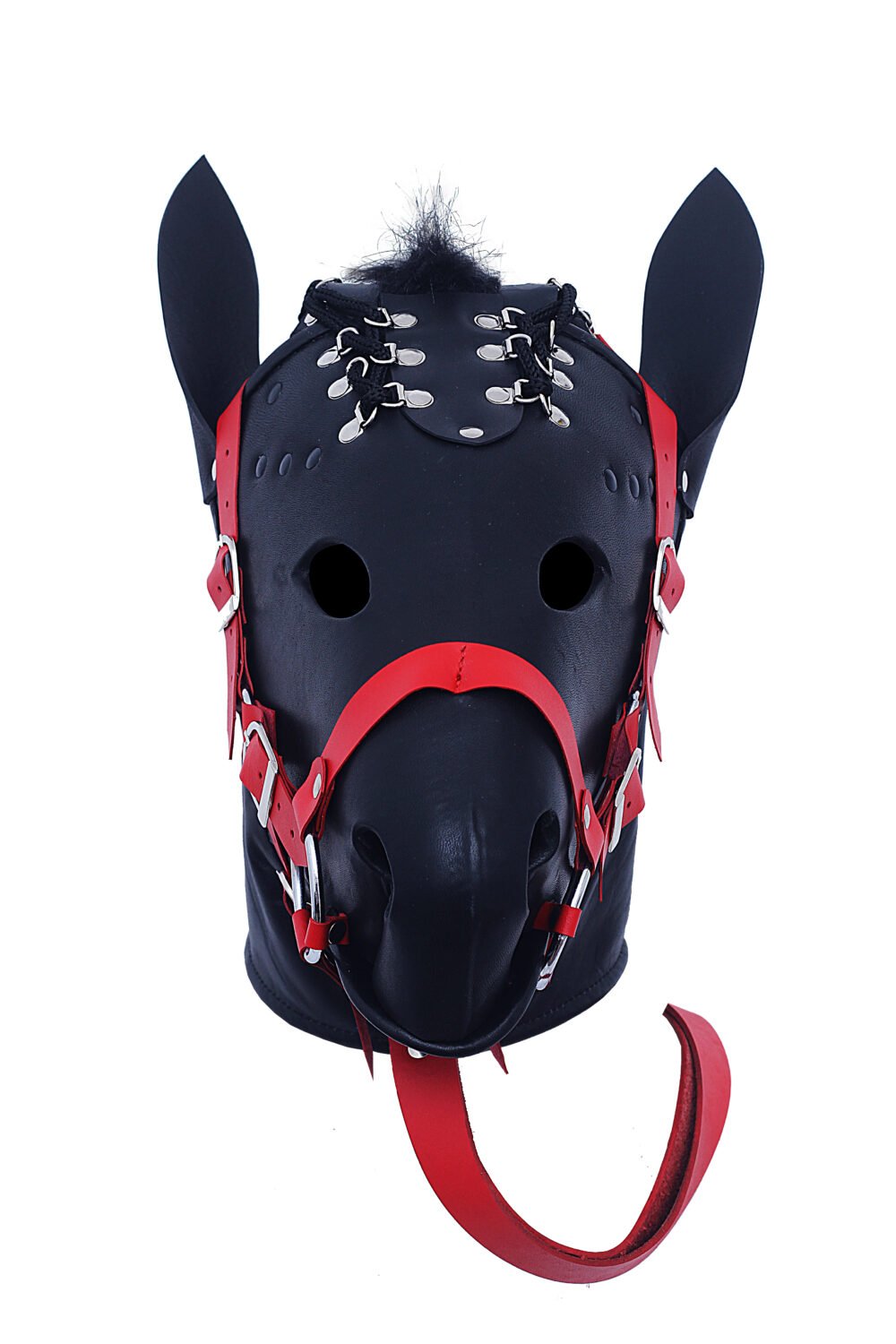 Leather Horse Pony Mask | Leather BDSM Hood