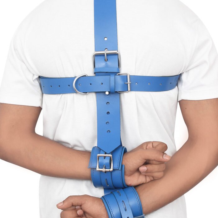 Genuine Leather Bondage Handcuffs