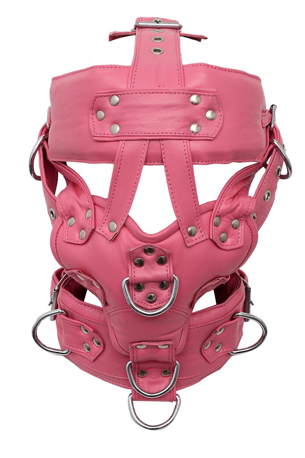 Genuine Leather Muzzle Gag BDSM