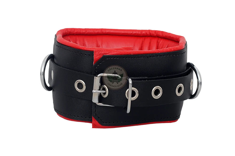 Genuine Leather Handcuffs Set, Leather Handcuffs, Leather ankle cuffs, leather BDSM handcuffs, 7-Piece Handcuffs Set