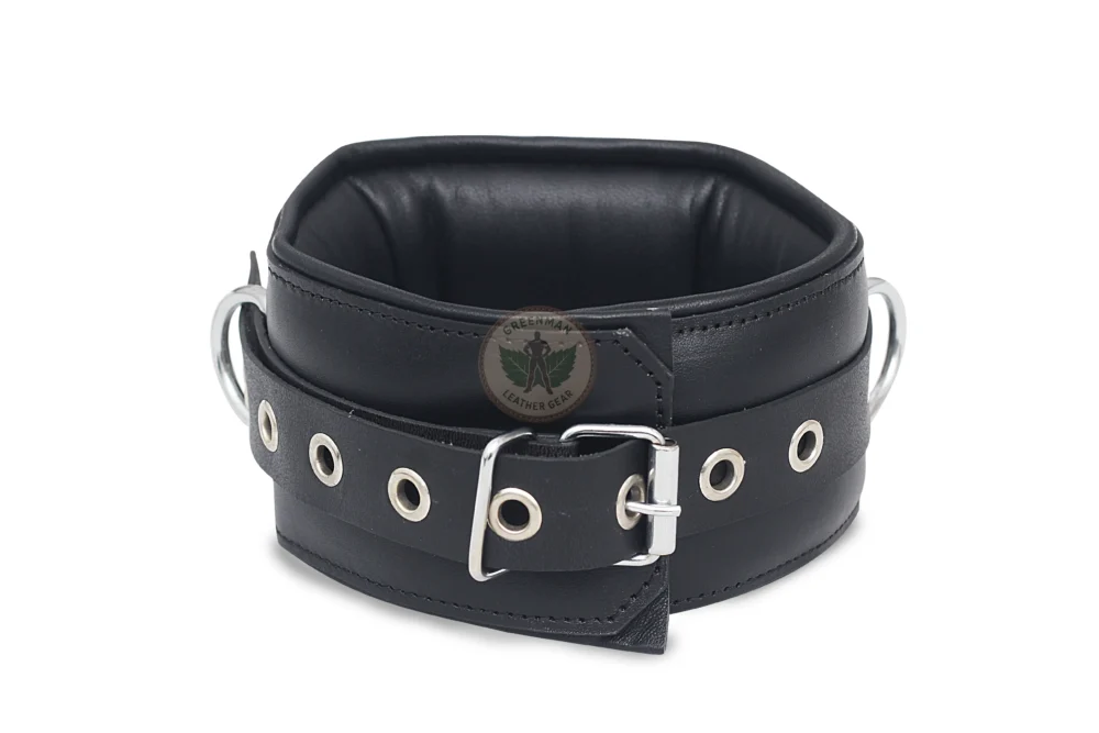 Genuine Leather Handcuffs Set, Leather Handcuffs, Leather ankle cuffs, leather BDSM handcuffs, 7-Piece Handcuffs Set
