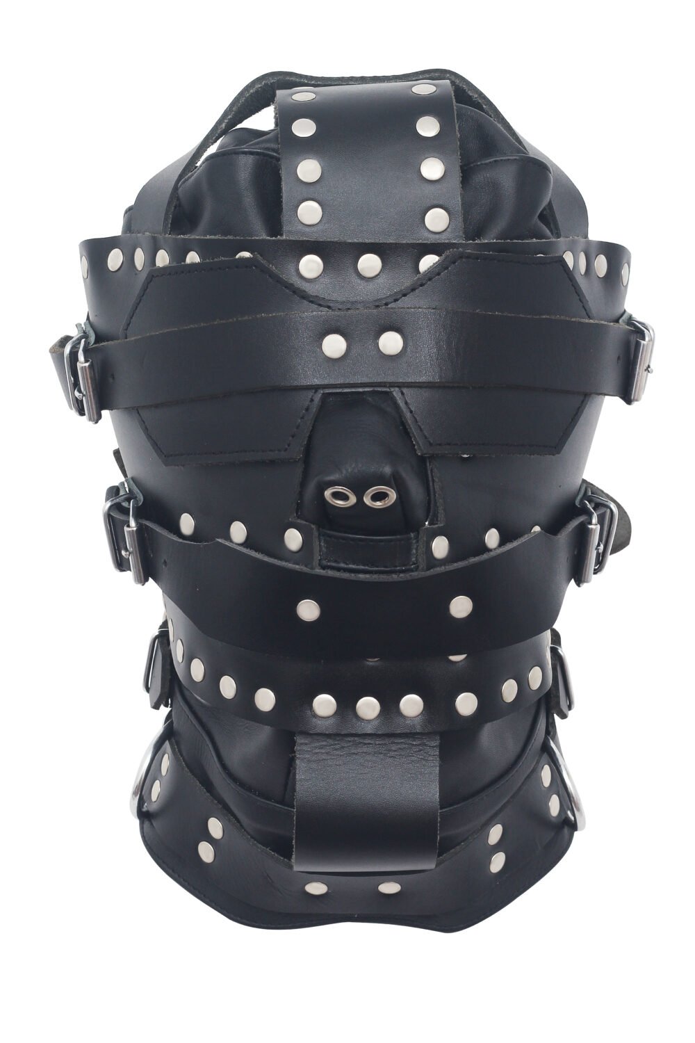 Soft Sensory Deprivation Leather Hood