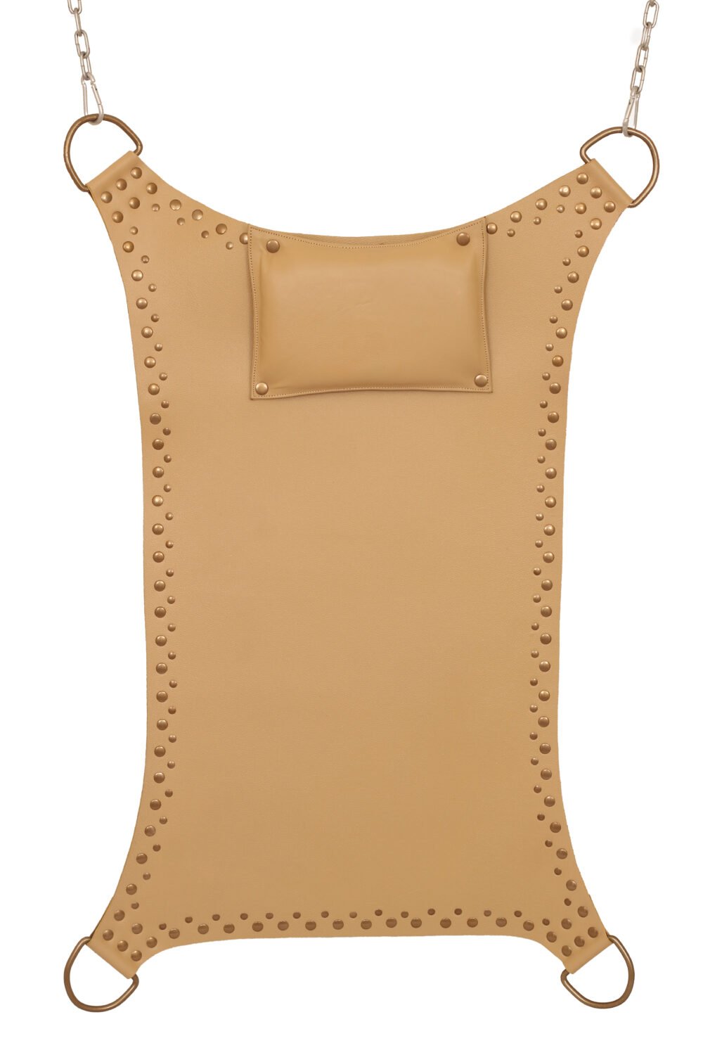 Leather Bondage Sling with 2 Stirrups