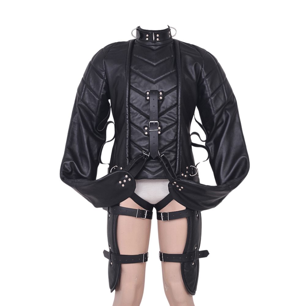 Leather Restraining Bondage Straitjacket