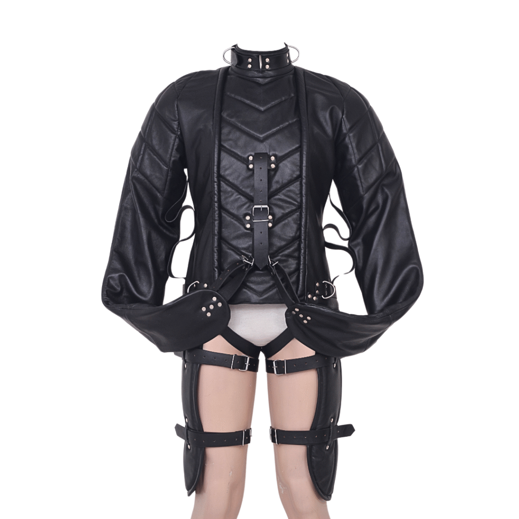 Leather Restraining Bondage Straitjacket – GreenMan Leather Gear