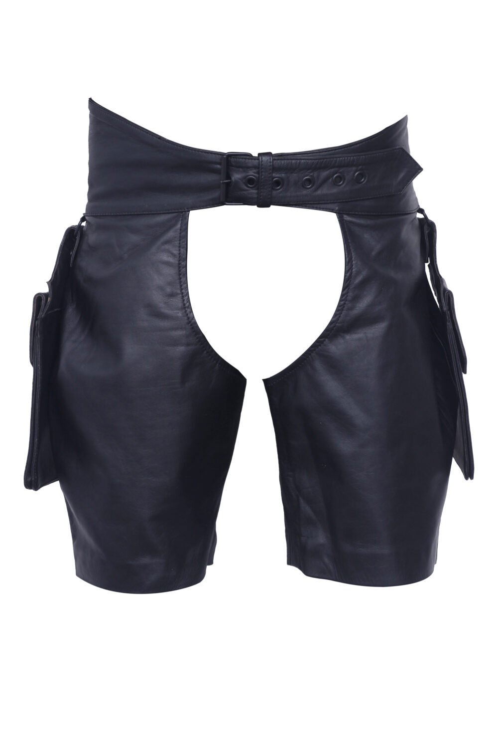 Trendy Gay Assless Leather Shorts
