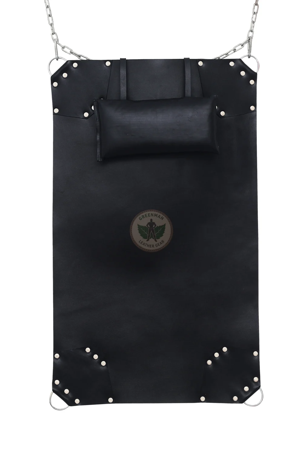 Leather BDSM Swing with Pillow, Leather sling, Leather sex sling, leather bondage sling, leather BDSM sling