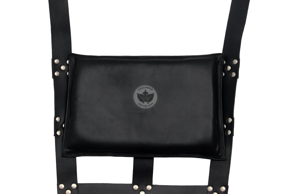 Leather BDSM Swing with Pillow, Leather sling, Leather sex sling, leather bondage sling, leather BDSM sling