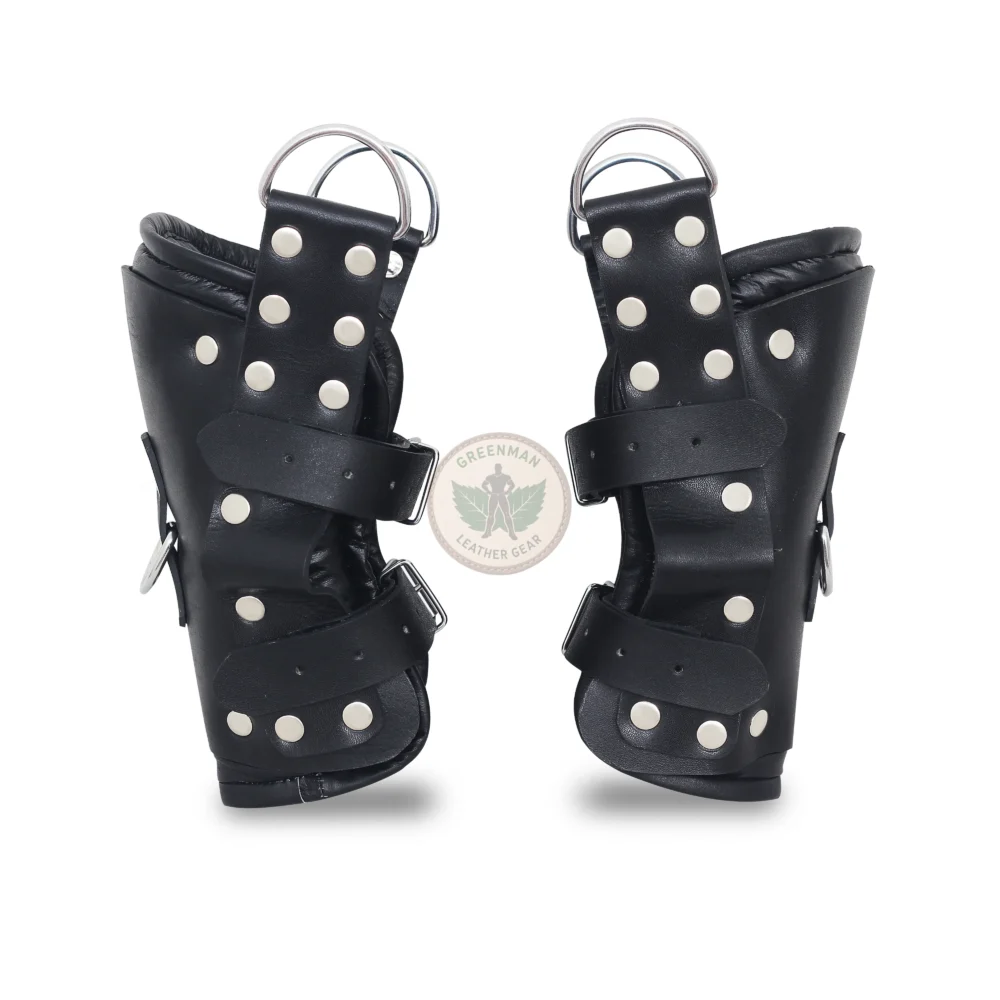 Leather Ankle Cuffs , BDSM Ankle cuffs, Suspension Ankle Cuffs