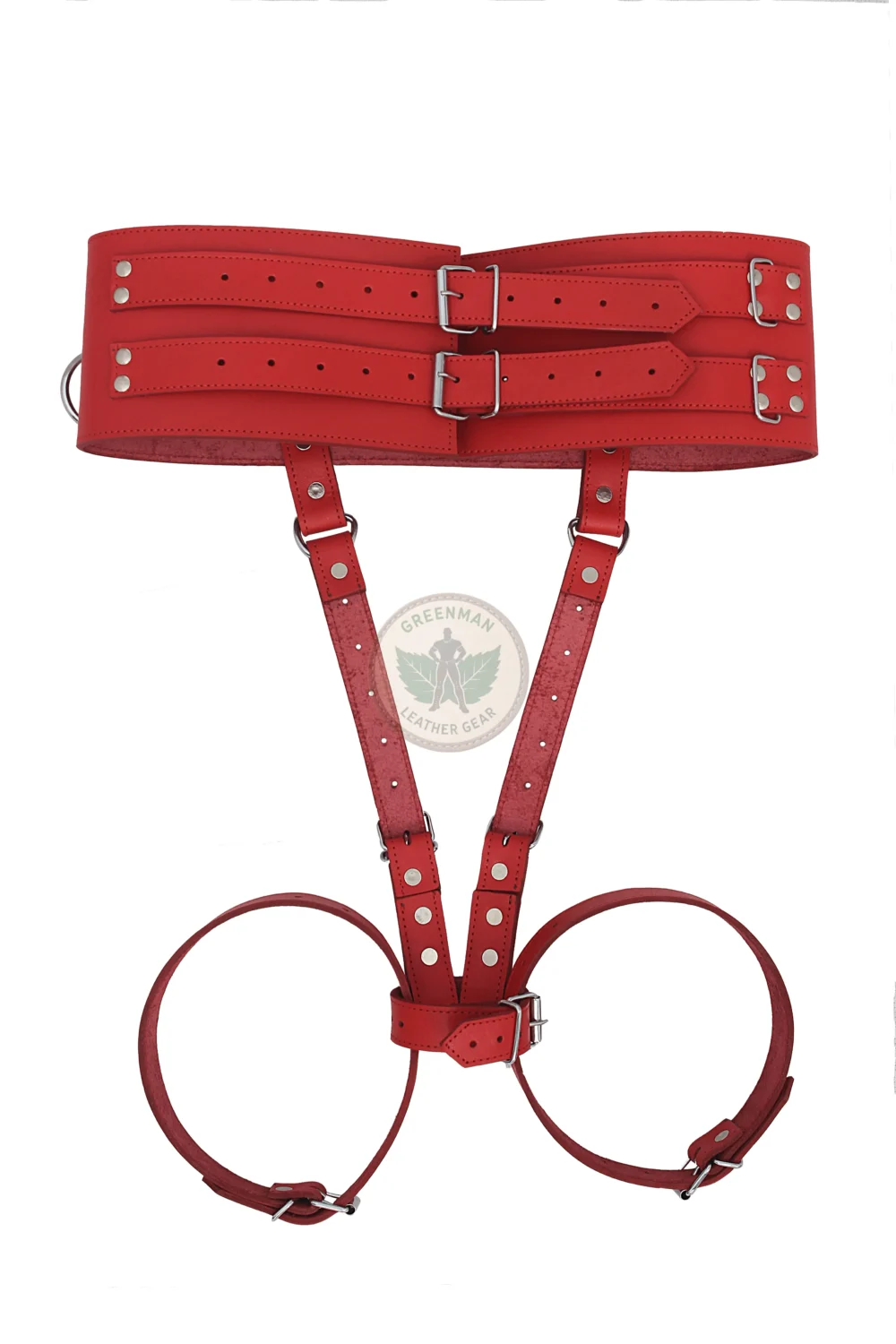 Leather Bondage Hogtie, Leather Hogtie, BDSM Hogtie