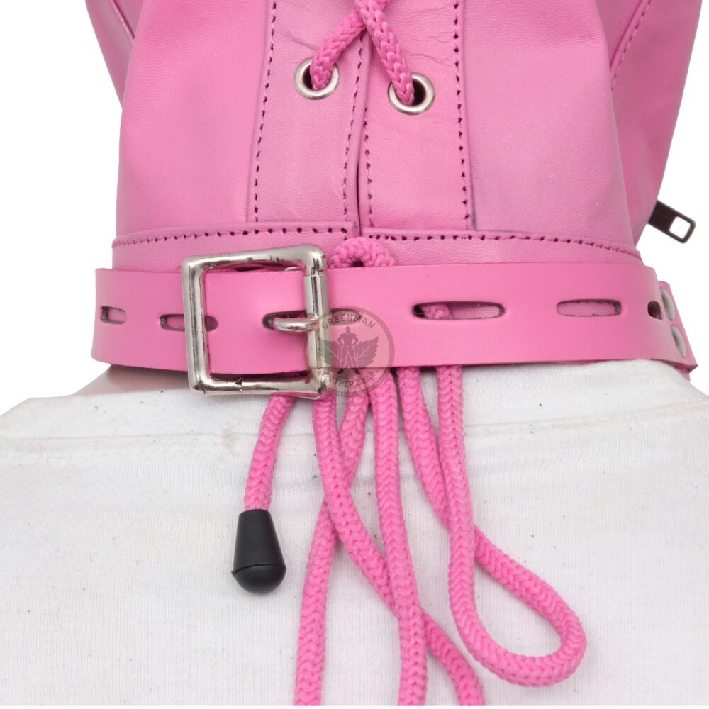 Leather Restraint Muzzle, Leather Muzzle Gag, Leather BDSM Gag