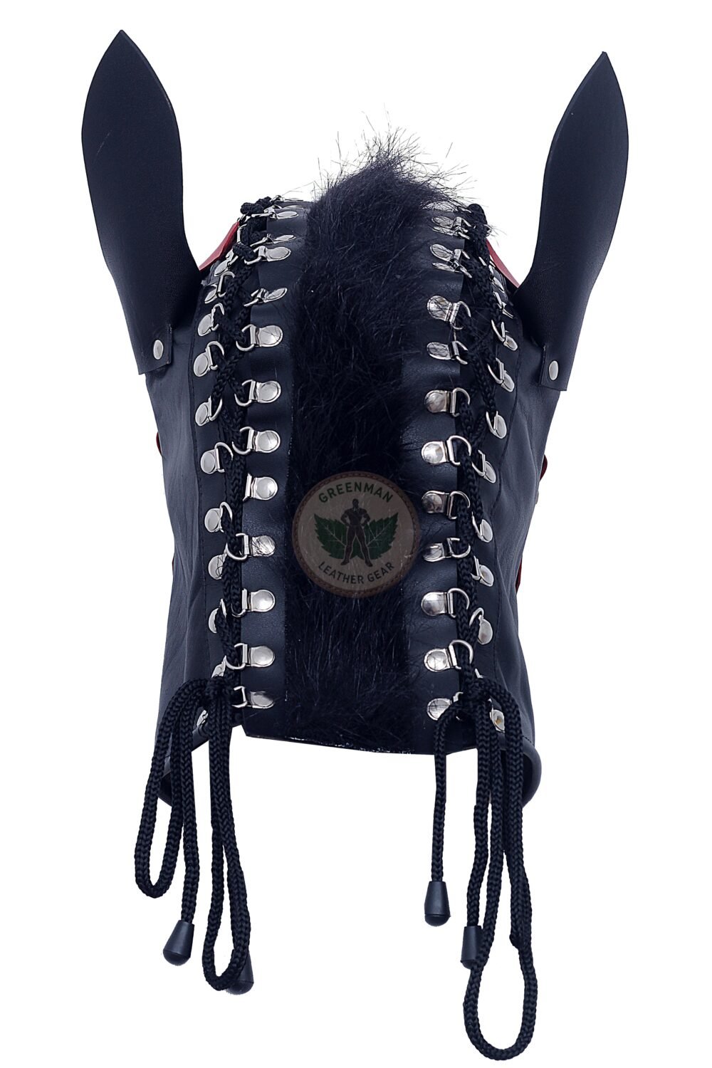 Leather Restraint Muzzle, Leather Muzzle Gag, Leather BDSM Gag